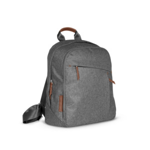 Uppababy Accessories: UPPAbaby - Changing Backpack  Greyson (Grey Melange/Saddle Leather)