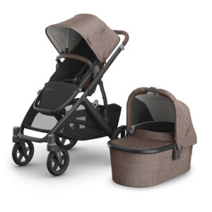 UPPAbaby Vista V3 Stroller with Bassinet - Owen (Mocha Melange)