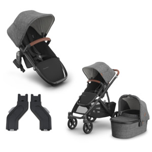 UPPAbaby VISTA V3 Stroller with UPPAbaby V3 Rumble Seat Bundle