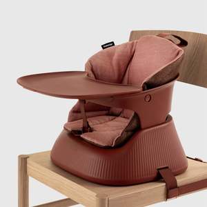 Hannie Portable Highchair - Mahogany Red