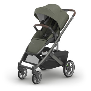 Uppababy Strollers: Baby EXPO: UPPAbaby Cruz V3 - EVELYN (Meadow Green/Carbon)