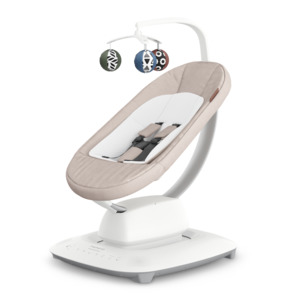 Baby Expo 2026: Baby Expo: UPPAbaby Mamaroo Baby Swing - Charlie (Sand Melange)