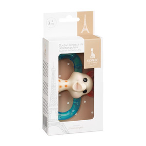 Sophie the Giraffe Double Ice Bite Teething Ring