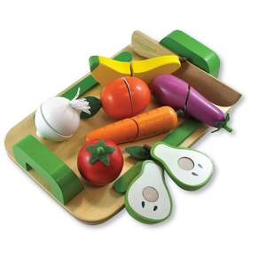 Wooden Toys: Discoveroo Fruit and Vegetable Deli Set