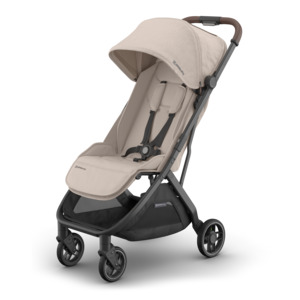 Baby Expo: UPPAbaby MINU V3 Stroller Ada  (Sandstone/Chestnut Leather)