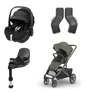 UPPAbaby CRUZ V3, Maxi Cosi Pebble 360 Pro capsule & Familyfix 360 Pro SlideTech&hellip;