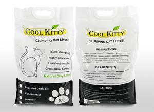 Lemon Scented Clumping Cat Litter 10L (Ball Shaped)