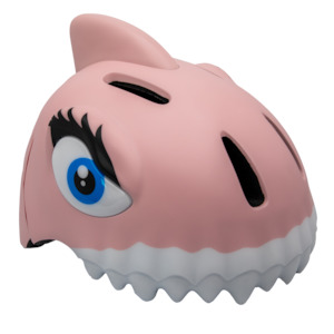 Helmet: Pink Shark Kids Helmet