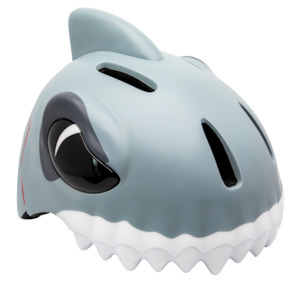 Frontpage: Grey Shark Kids Helmet