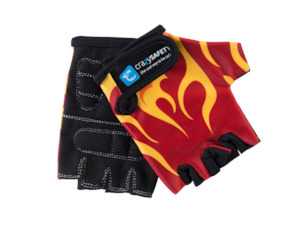 Bike Scooter Gloves: Kids Bike Gloves Red Dragon