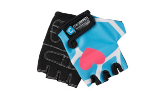 Bike Scooter Gloves: Kids Bike Gloves Blue Giraffe