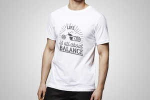 Products: Life Balance Printed T-Shirt