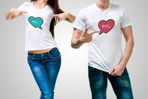 Products: Mr Mrs Heart T-Shirts