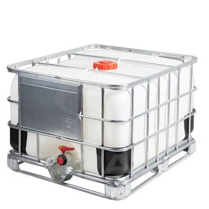 Products: 500 Litre DG FG IBC DN50 Steel PLT - LOW WALL