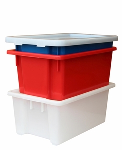 Products: 52 Litre Stacka Nesta Crate (645 x 413mm)