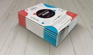 A5 Premium Booklet (Printed to Edge)