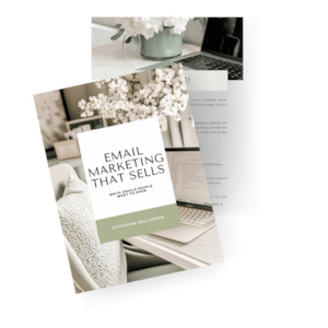 Products: Email Marketing That Sells Copy By Catherine