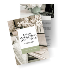 Products: Email Marketing That Sells Copy By Catherine