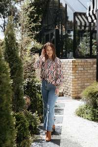 Zafina Amara top Autumn Leaves