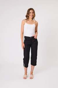Democracy: Democracy Lily 3/4 Pant Black
