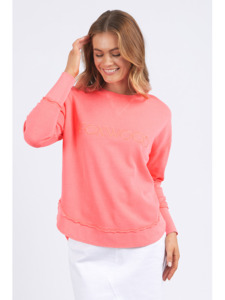 Foxwood Simplified Crew Neon Pink