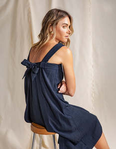 Foxwood: Foxwood Lourdes Dress Navy