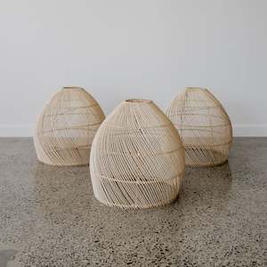 Rattan Swirl Pendant (L)