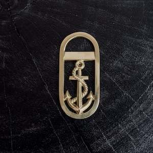 Gifts Under 50: Brass Anchor Bottle Opener