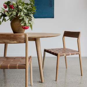 Made: Classic Round Oak Dining Table - various finishes