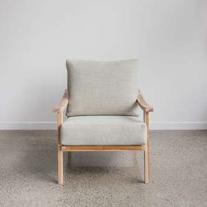 Swiss Teak Arm Chair