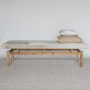 New Arrivals 1: Argentinean Cowhide Bench (XL) No.2