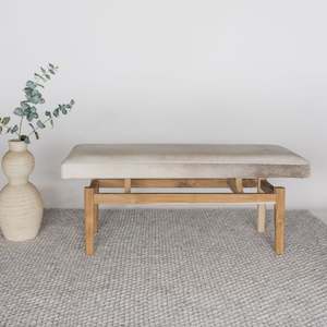 Argentinean Cowhide Bench (M) No.5