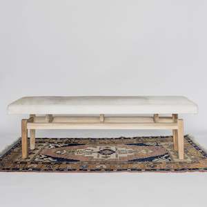 Large Cowhide Benches: Argentinean Cowhide Bench (L) (Slim)