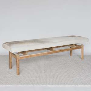 Argentinean Cowhide Bench (XL) No.1