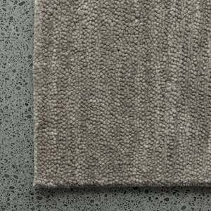 Latte Wool Floor Rug