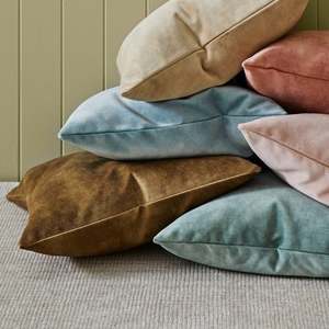 New Arrivals: Velvet Chartreuse Cushion 50cm x 50cm