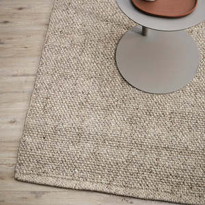 Nebraska Wool Floor Rug (Pebble)