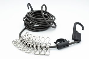 Products: Cordall Adjustable Clothesline with Stainless Steel Pegs Cordall