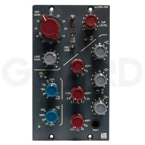 AML ez1084 500 Series Microphone Preamp, EQ & DI