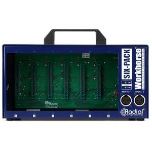 Radial SixPack 6-slot 500 Series Chassis