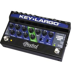 Radial Key-Largo Keyboard Mixer with Balanced DI Outs