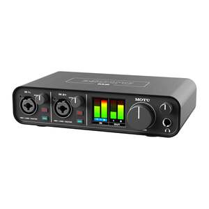 MOTU M2 2x2 USB-C Audio Interface for Recording, Mixing & Podcasting