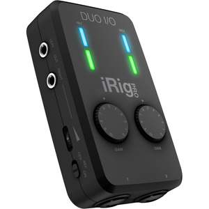 IK Multimedia iRig Pro Duo I/O Portable 2-Channel Audio/MIDI Interface
