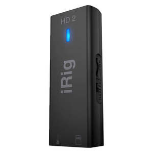 Audio Interfaces Converters: IK Multimedia iRig HD 2 - Guitar Interface for iOS, Mac and PC