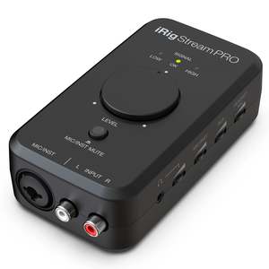 IK Multimedia iRig Stream Pro Ultracompact 4x2 Audio Interface