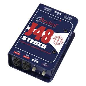 Signal Solutions: Radial Engineering J48 Stereo Active DI Box