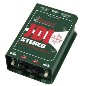 Radial Engineering JDI Stereo Passive DI Box