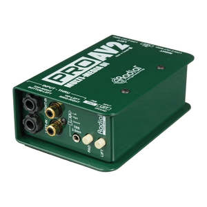 Radial Engineering ProAV2 - Audio/Video Passive Stereo DI Box