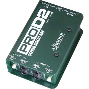 Signal Solutions: Radial Engineering ProD2 Stereo Passive DI Box