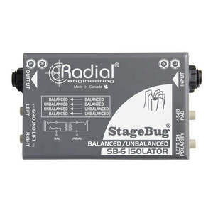 Radial StageBug SB-6 2-channel Line Isolator